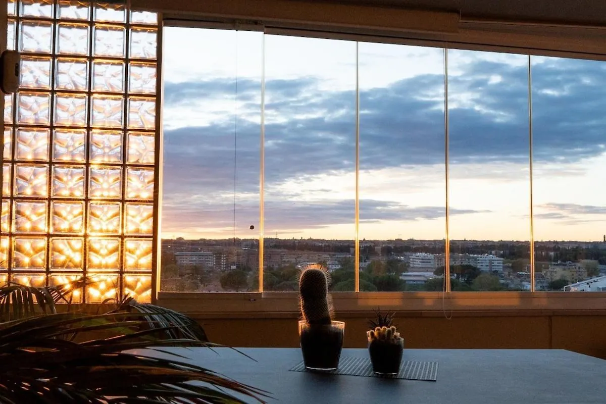 Elegant Panoramic Apartment With Jacuzzi Roma
